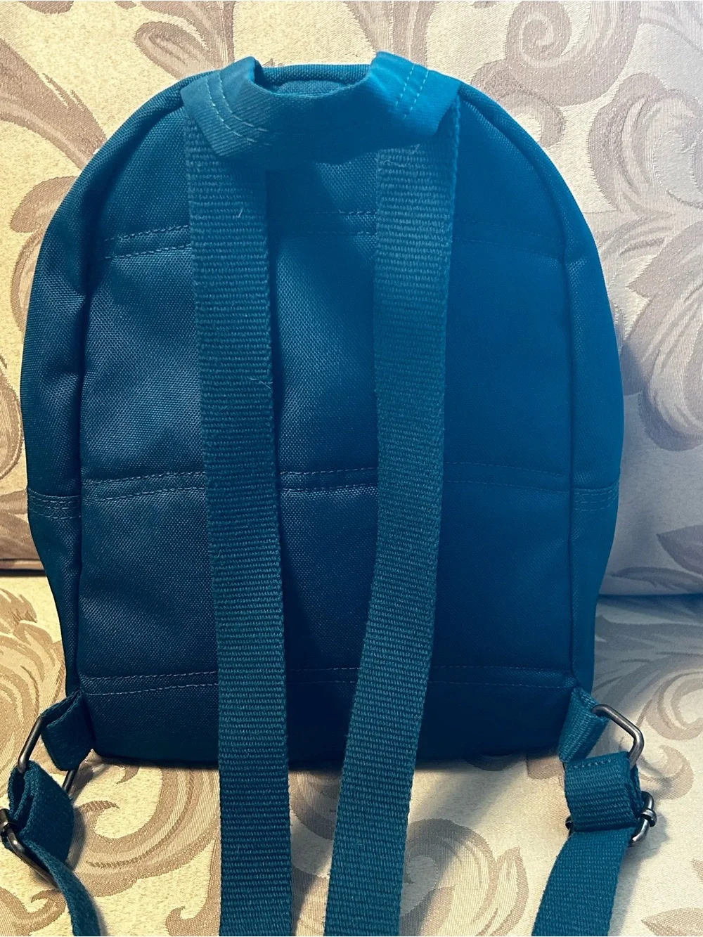 Carhartt Mini Backpack Teal Blue Water-Repellent  Zipper Pouch Adjustable Straps